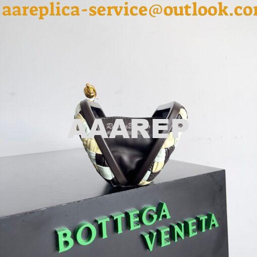 Replica Bottega Veneta BV Knot Minaudière clutch Foulard multicolor in 6