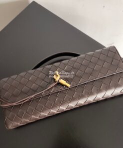 Replica Bottega Veneta BV Long Clutch Andiamo With Handle Intrecciato 2