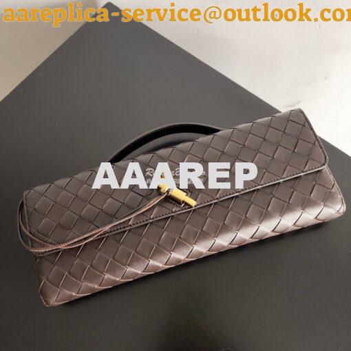 Replica Bottega Veneta BV Long Clutch Andiamo With Handle Intrecciato 2