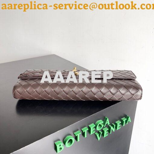 Replica Bottega Veneta BV Long Clutch Andiamo With Handle Intrecciato 6