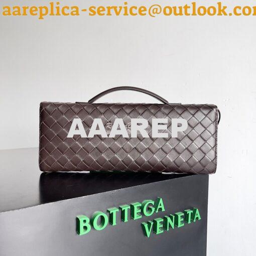 Replica Bottega Veneta BV Long Clutch Andiamo With Handle Intrecciato 7