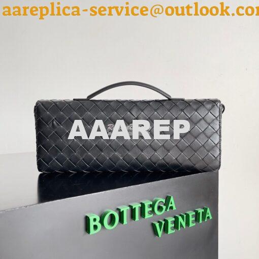 Replica Bottega Veneta BV Long Clutch Andiamo With Handle Intrecciato 7