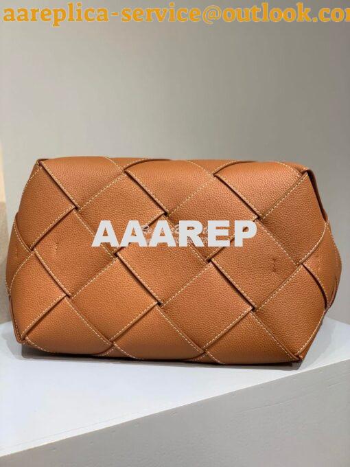 Replica Loewe Woven Basket Bag 66081 Tan 7