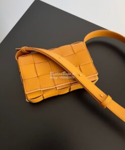 Replica Bottega Veneta BV Small Cassette Intreccio lambskin Crossbody 2