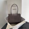 Replica Bottega Veneta BV Patti Top Handle Bag 709420 Porridge 11