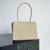 Replica Bottega Veneta BV Patti Top Handle Bag 709420 Fondant Patent L 11