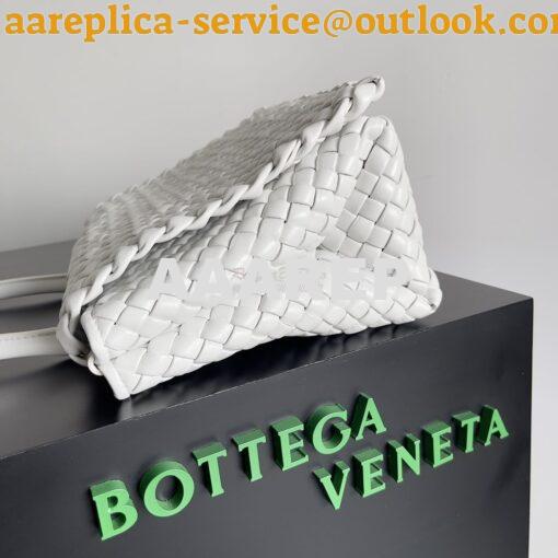 Replica Bottega Veneta BV Patti Top Handle Bag 709420 Chalk 3