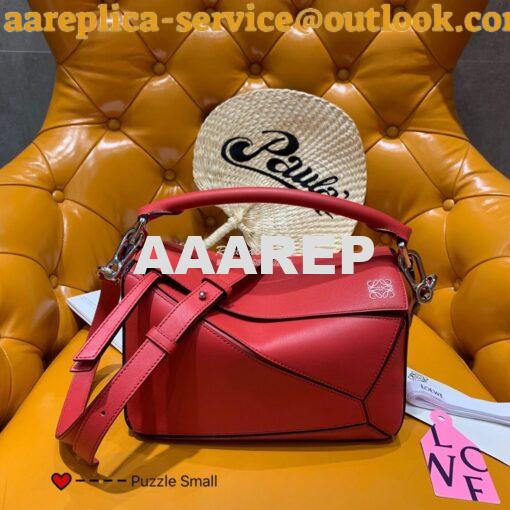 Replica Loewe Puzzle Small Bag 98895 Red