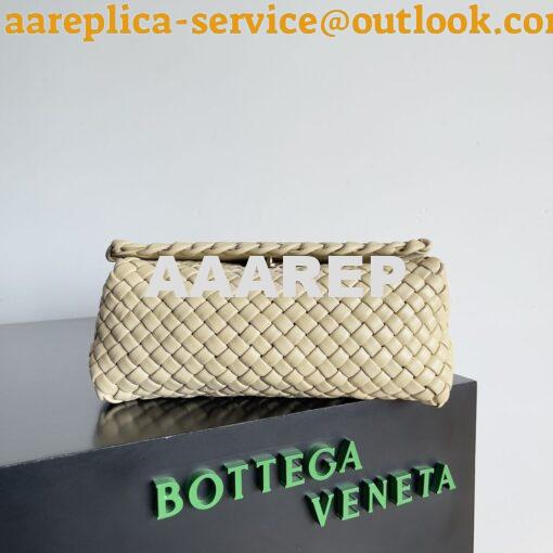 Replica Bottega Veneta BV Patti Top Handle Bag 709420 Porridge 9