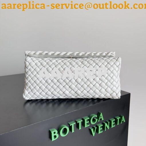 Replica Bottega Veneta BV Patti Top Handle Bag 709420 Chalk 9