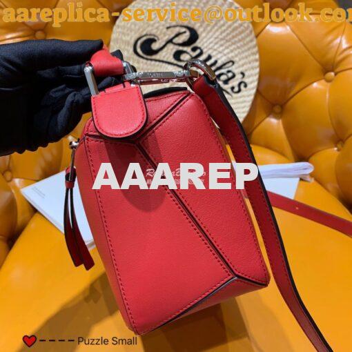 Replica Loewe Puzzle Small Bag 98895 Red 4