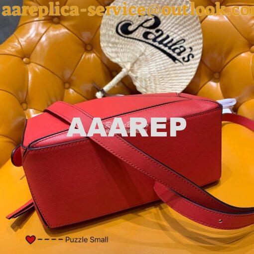 Replica Loewe Puzzle Small Bag 98895 Red 5