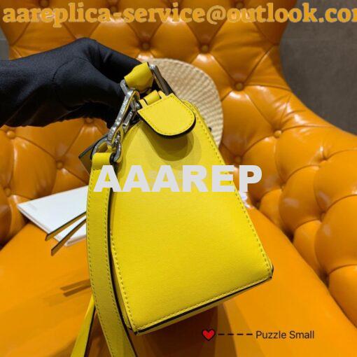 Replica Loewe Puzzle Small Bag 98895 Yellow 6