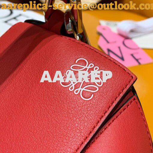 Replica Loewe Puzzle Small Bag 98895 Red 9