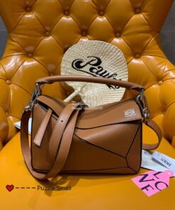 Replica Loewe Puzzle Small Bag 98895 Tan