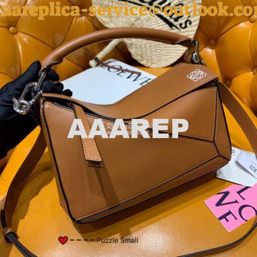 Replica Loewe Puzzle Small Bag 98895 Tan 2