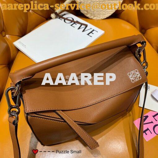 Replica Loewe Puzzle Small Bag 98895 Tan 4