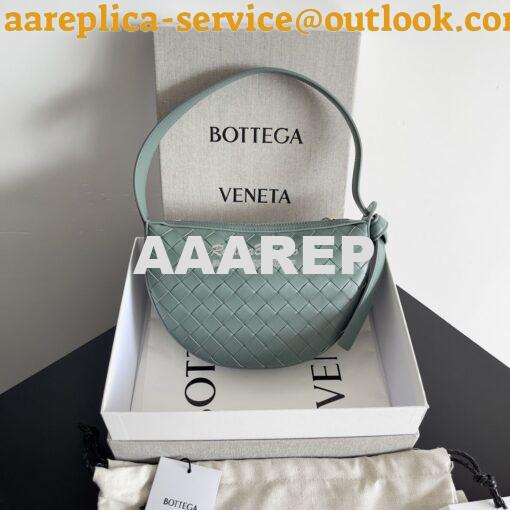 Replica Bottega Veneta BV Mini Sunrise Intrecciato Lambskin 763747 Alo