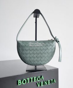 Replica Bottega Veneta BV Mini Sunrise Intrecciato Lambskin 763747 Alo 2