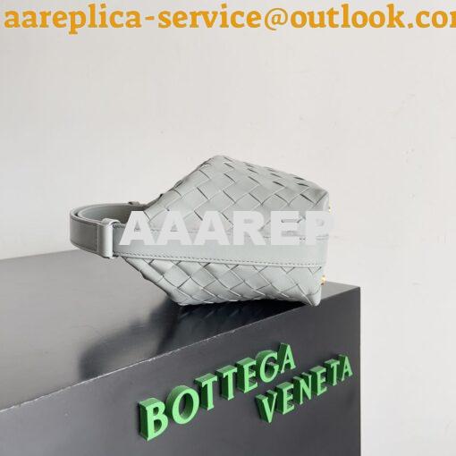 Replica Bottega Veneta BV Mini Wallace Intrecciato Calfskin 754443 Aga 3