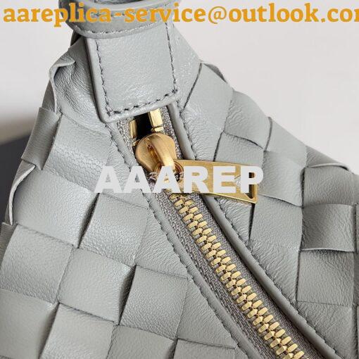 Replica Bottega Veneta BV Mini Wallace Intrecciato Calfskin 754443 Aga 4