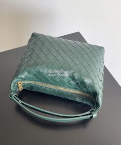 Replica Bottega Veneta BV Mini Wallace Intrecciato Calfskin 754443 Eme 2