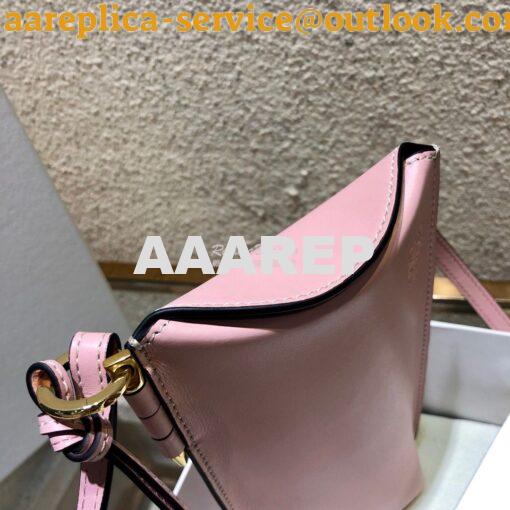 Replica Loewe Gate Pocket in Smooth Calfskin 18756 Pastel Pink 9