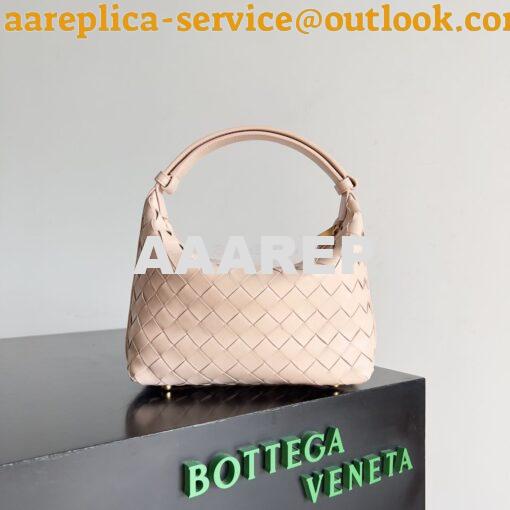 Replica Bottega Veneta BV Mini Wallace Intrecciato Calfskin 754443 Lot 7