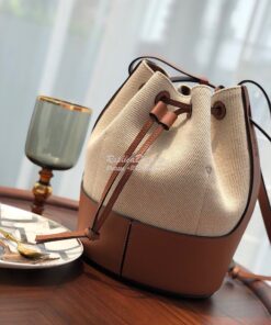 Replica Loewe Balloon Bag Ecru/Tan 522003 2