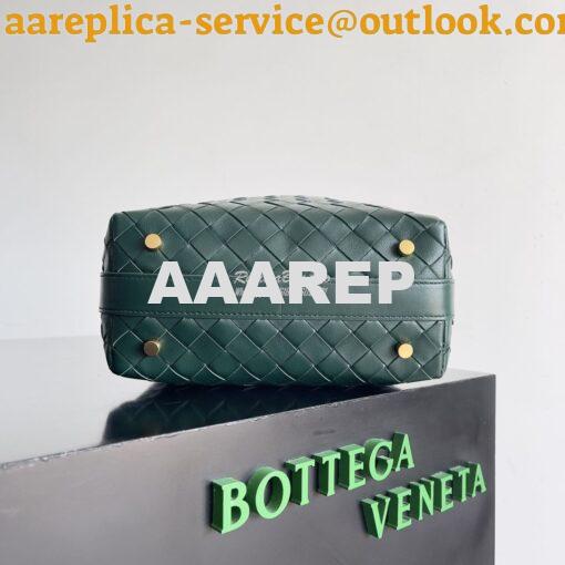 Replica Bottega Veneta BV Mini Wallace Intrecciato Calfskin 754443 Eme 10