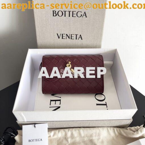 Replica Bottega Veneta BV Andiamo Large Flap Wallet 741504 Lambskin Ba