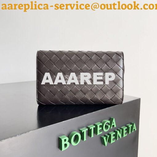 Replica Bottega Veneta BV Andiamo Large Flap Wallet 741504 Lambskin Fo 9