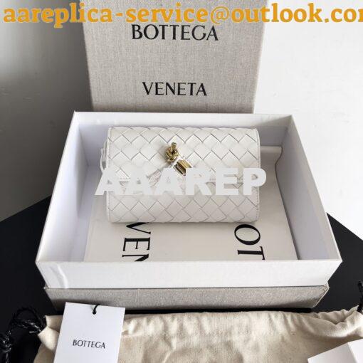 Replica Bottega Veneta BV Andiamo Large Flap Wallet 741504 Lambskin Wh