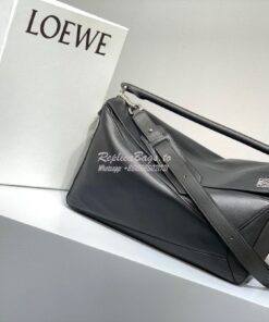 Replica Loewe Puzzle Large Bag 66003 Black