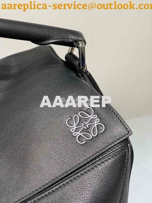 Replica Loewe Puzzle Large Bag 66003 Black 5