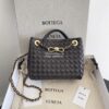 Replica Bottega Veneta BV Small Andiamo With Chain 786008 White Intrec 12