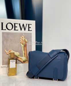 Replica Loewe Military Messenger Xs Bag 66046 Blue 2