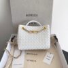 Replica Bottega Veneta BV Small Andiamo With Chain 786008 Black Intrec 12