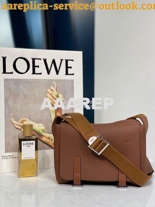 Replica Loewe Military Messenger Xs Bag 66046 Cognac