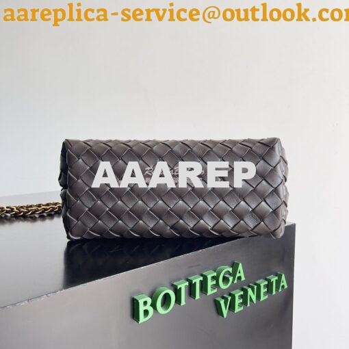 Replica Bottega Veneta BV Small Andiamo With Chain 786008 Fondant Intr 10