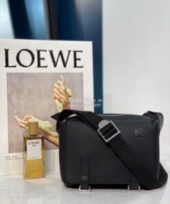 Replica Loewe Military Messenger Xs Bag 66046 Black