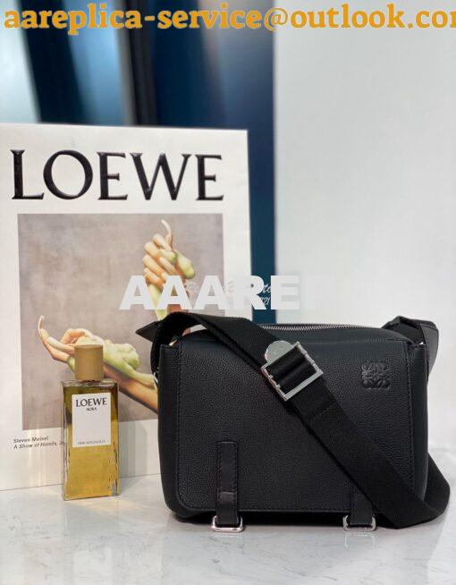 Replica Loewe Military Messenger Xs Bag 66046 Black