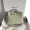 Replica Bottega Veneta BV Medium Cabat Intreccio Lambskin 608810 Trave 11