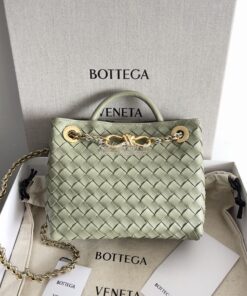 Replica Bottega Veneta BV Small Andiamo With Chain 786008 Travertine I