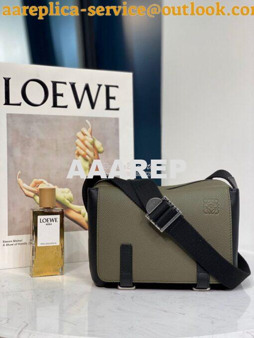 Replica Loewe Military Messenger Xs Bag 66046 Khaki 2