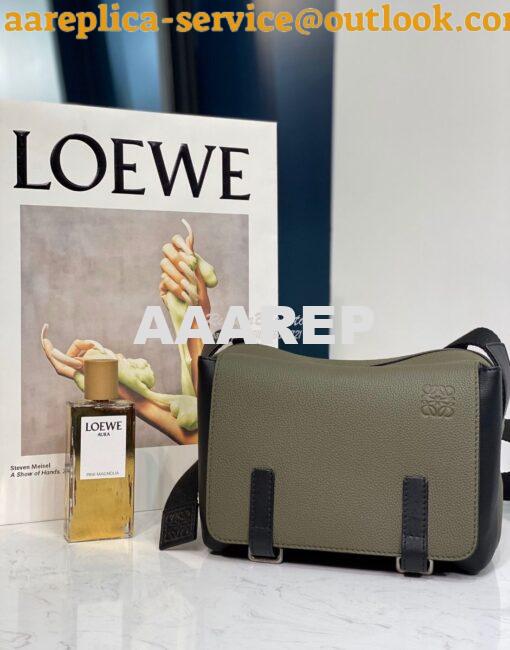 Replica Loewe Military Messenger Xs Bag 66046 Khaki 3