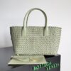 Replica Bottega Veneta BV Medium Cabat Intreccio Lambskin 608810 Fonda 11