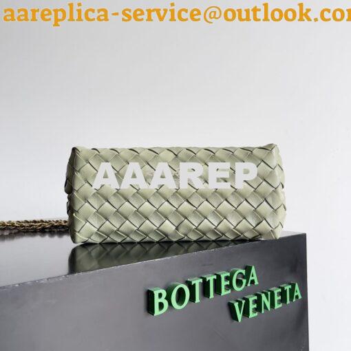 Replica Bottega Veneta BV Small Andiamo With Chain 786008 Travertine I 10