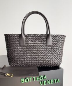 Replica Bottega Veneta BV Medium Cabat Intreccio Lambskin 608810 Fonda