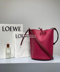 Replica Loewe Gate Bucket 66088 Bordeaux